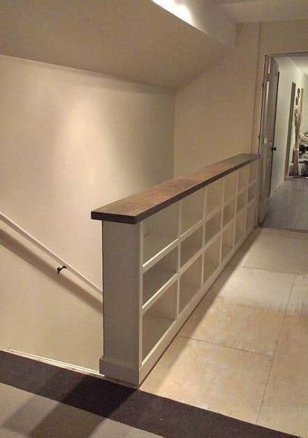 59 Ideas Wall Decoration For Hallway Basements Diy Stair Railing Diy Stairs Home