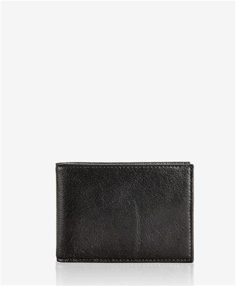 Slim Wallet | Black Leather