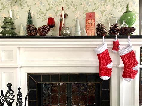 Horgolt karácsonyi zokni készítése zsinórfonalból - Dotti Fonal