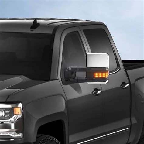 Chrome Power Heated Tow Mirrors For 2003 2007 Chevy Silverado Suburban Mostplus