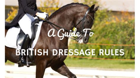 A guide to British Dressage rules by Team Horsemart | Horsemart