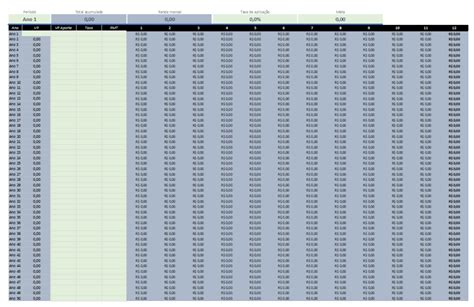 Planilha Da Independ Ncia Financeira Excelforever