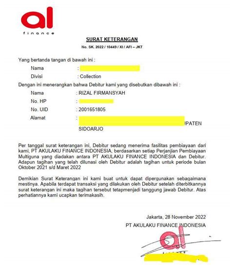 Surat Keterangan Lunas Dari Bank Neo Commerce Sangat Lama Dan Belum