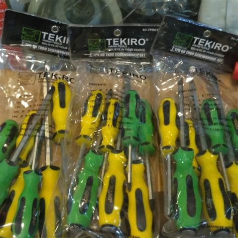 Jual Obeng Tpr Ketok Set Isi Pcs Sd Tg Tekiro Jakarta Barat