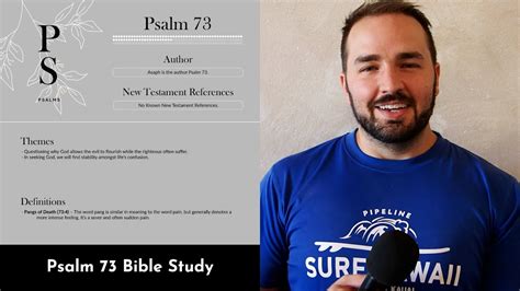 Psalm 73 Summary 5 Minute Bible Study Youtube