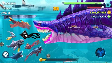 Hungry Shark Evolution Giant Monster Sharkjira Godzilla Skin Mod All 25 Sharks Unlocked