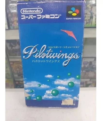 Jogo Super Famicom Pilotwings Original Na Caixa Mercadolivre