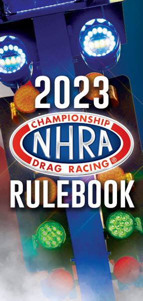 2023 NHRA RULEBOOK