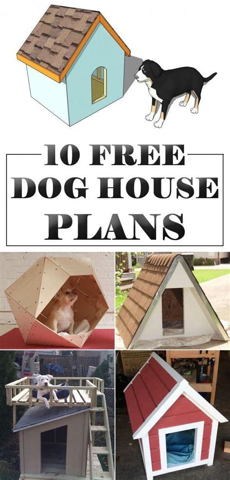 10 Free Dog House Plans Dogdiy Dog House Diy Dog House Plans Diy