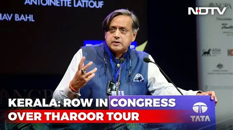 Shashi Tharoors North Kerala Tour Sparks Row The News Youtube