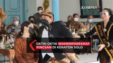 Detik Detik Wamenparekraf Angela Tanoesoedibjo Pingsan Di Keraton Solo