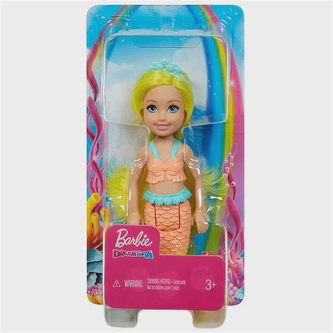 Boneca Barbie Chelsea Dreamtopia Sereia Mattel Submarino