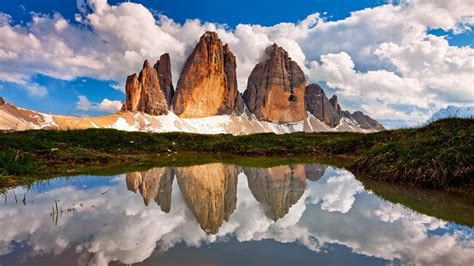 Dolomitas Las Bellas Montañas Del Norte De Italia