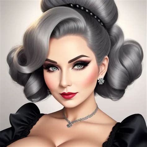 4k Images Free Granny Huge Cleavage Granny Bouffant Hairstyle