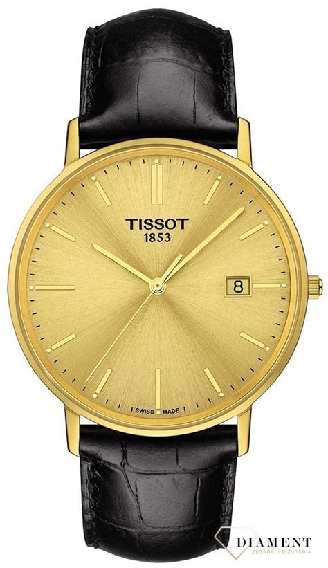 Z Oty Zegarek M Ski Tissot T Gold Gent T