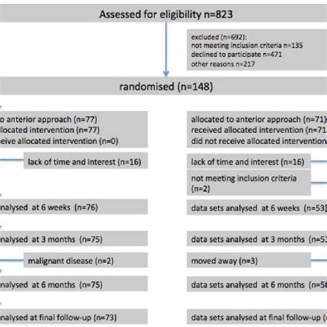 Flow Diagram Of The Progress Through The Phases Of The Randomised Trial Download Scientific