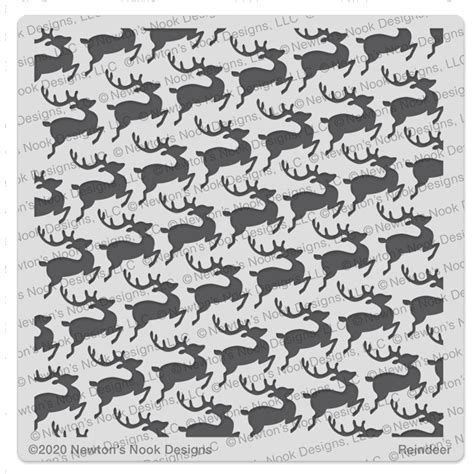 Reindeer Stencil - Newton's Nook Designs