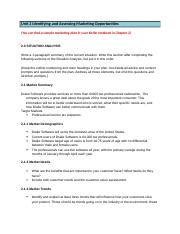 Gb Unit Assignment Docx Unit Identifying And Assessing