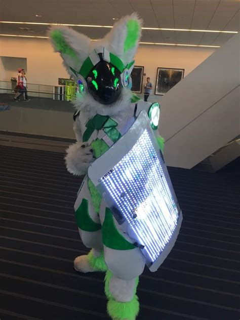 My Protogen Prototype At Anthrocon Furry Amino