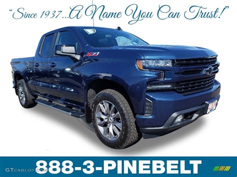 Northsky Blue Metallic Chevrolet Silverado Rst Double Cab Wd