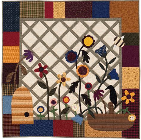 How Does My Garden Grow From At Home With Country Quilts Flickr