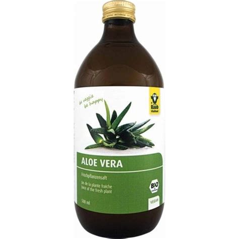 Aloe Vera Drink Ekologisk Raab Vitalfood Vitalabo