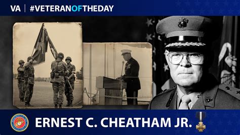 VeteranOfTheDay Marine Corps Veteran Ernest C Cheatham Jr VA News