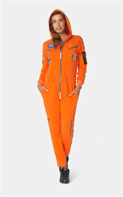 The Astronot Jumpsuit Orange Onepiece Premium Onesies