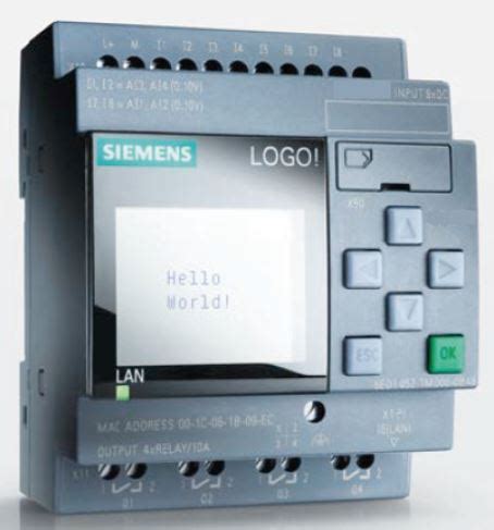 Logo Plc Rce In Out Vac Siemens Dmltech