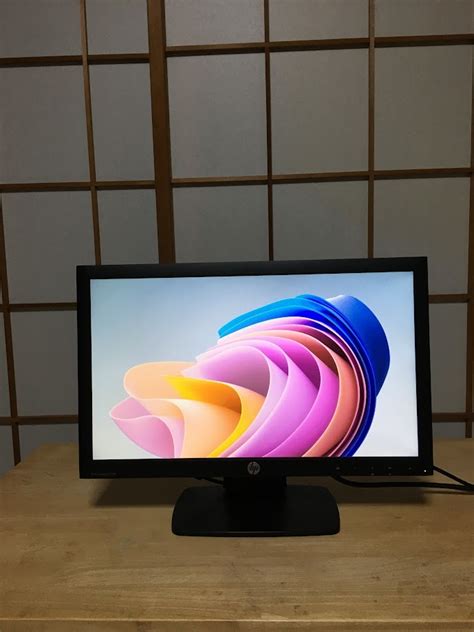 HP ProDisplay P201 20インチ 液晶モニター DVIケーブル付属 20インチ 売買されたオークション情報yahooの