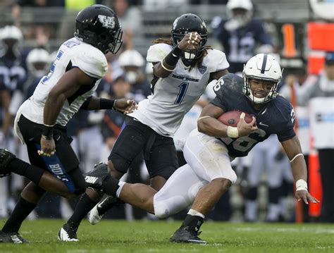 Penn State Running Back Saquon Barkley S Leap Over Buffalo