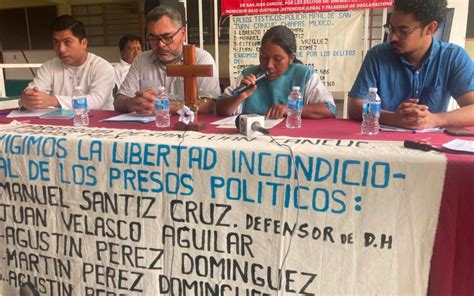 Denuncian encarcelamiento y criminalización de indígenas defensores de