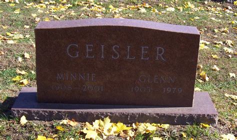 Glenn Warden Geisler 1903 1979 Memorial Find A Grave