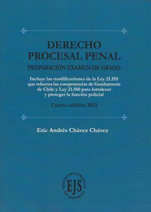 Derecho Procesal Penal Preparaci N Examen De Grado Incluye