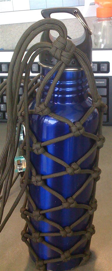 Paracord Wrap Bottle 8 Steps With Pictures Instructables