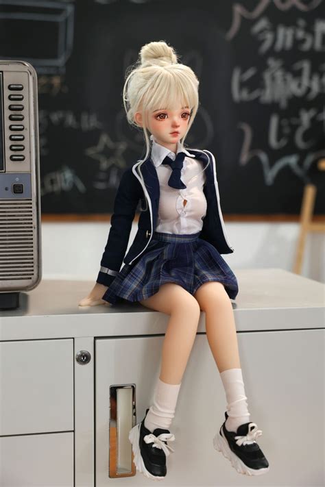 Fifi Ft Cm Blonde Tiny Sex Doll With BJD Head VSDoll