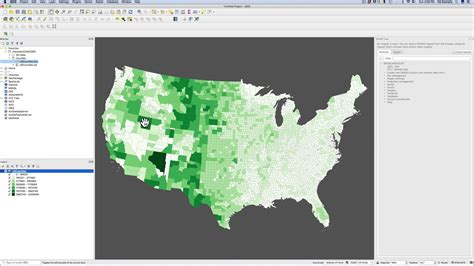 Choropleth Map In Qgis Youtube