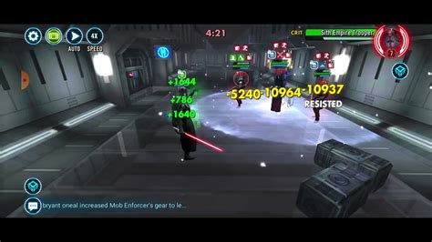 Darth Vader Cooldown Datacron Vs See SeT Armorer YouTube