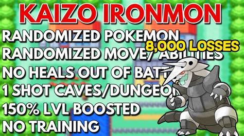 We Dont Stop The Hardest Pokemon Challenge Kaizo Ironmon Firered