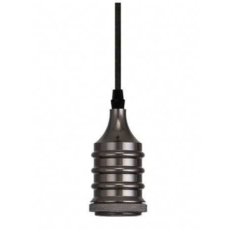 Pendente Taschibra Dot Metal Wave E27 Bivolt Preto