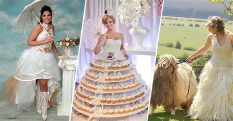 21 Vestidos De Novia Horribles ¡te Querrás Sacar Los Ojos