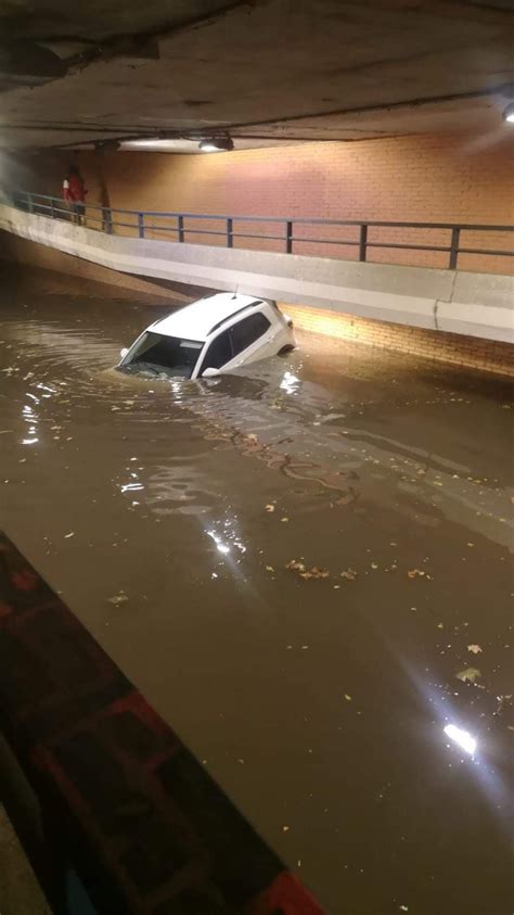 Alcalá de Henares Las fuertes lluvias inundan túneles y la estación de