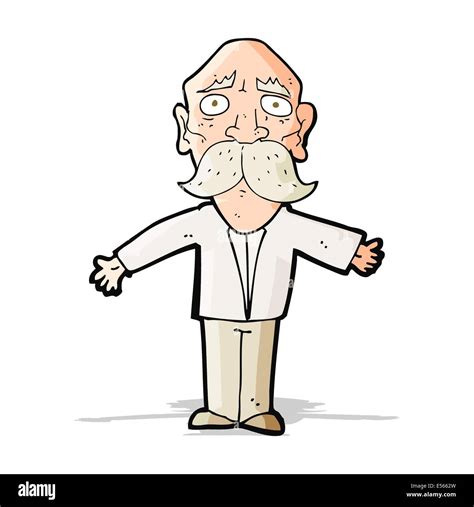 cartoon disappointed old man Stock Vector Image & Art - Alamy