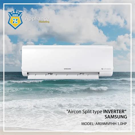 Aircon Samsung Split Type Inverter Samsung 1 0 1 5 2 5 Hp Lowest