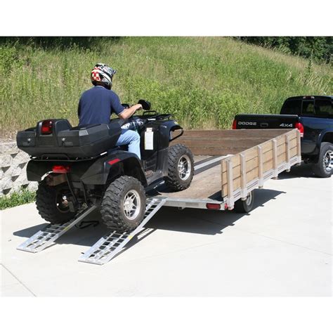 5' ATV UTV Trailer Ramps | Black Widow