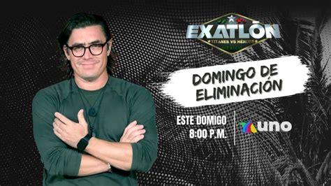 EN VIVO Exatlón México Titanes vs Héroes Domingo de Eliminación 18