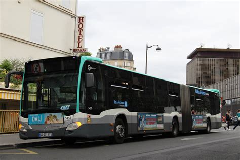 Mercedes Benz Citaro GC2 Euro 6 sur le réseau RATP Paris Flickr