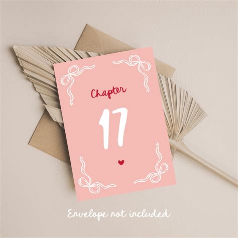 Printable 17th Birthday Card Digital Download Birthday Card 17