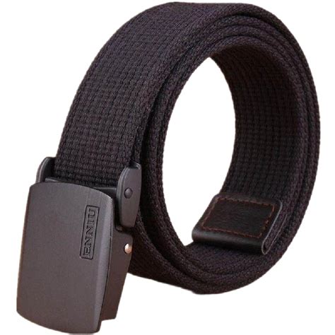 Men Belts Casual Canvas Belts Nylon Heavy Duty Fashion Waist Strap