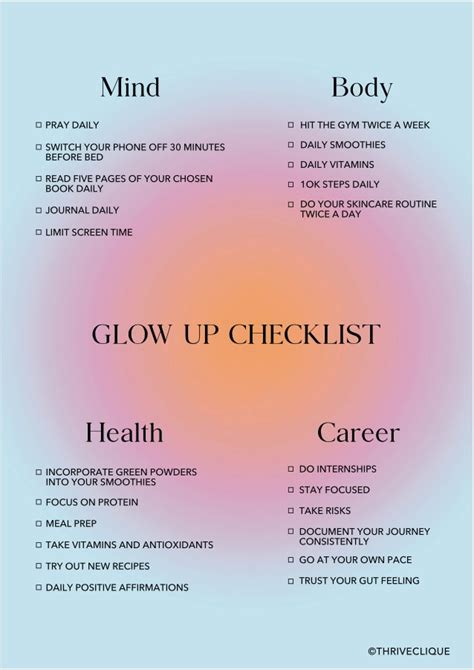 Self Care Planner Day Challenge Self Care Checklist Self Care